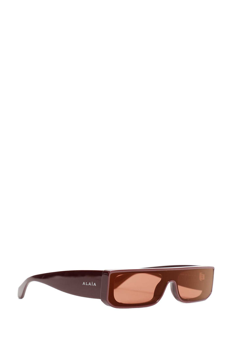 ALAIA Rectangular Mask Sunglasses woman