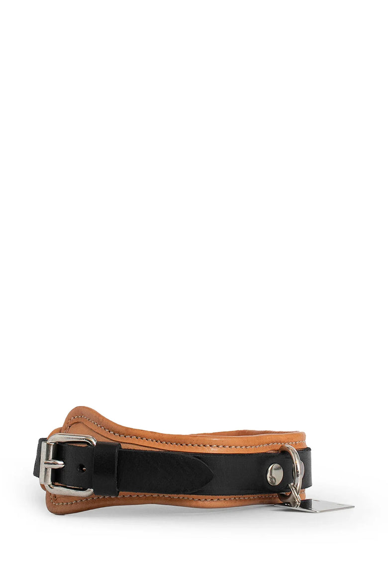 GUIDI Leather Dog Collar unisex