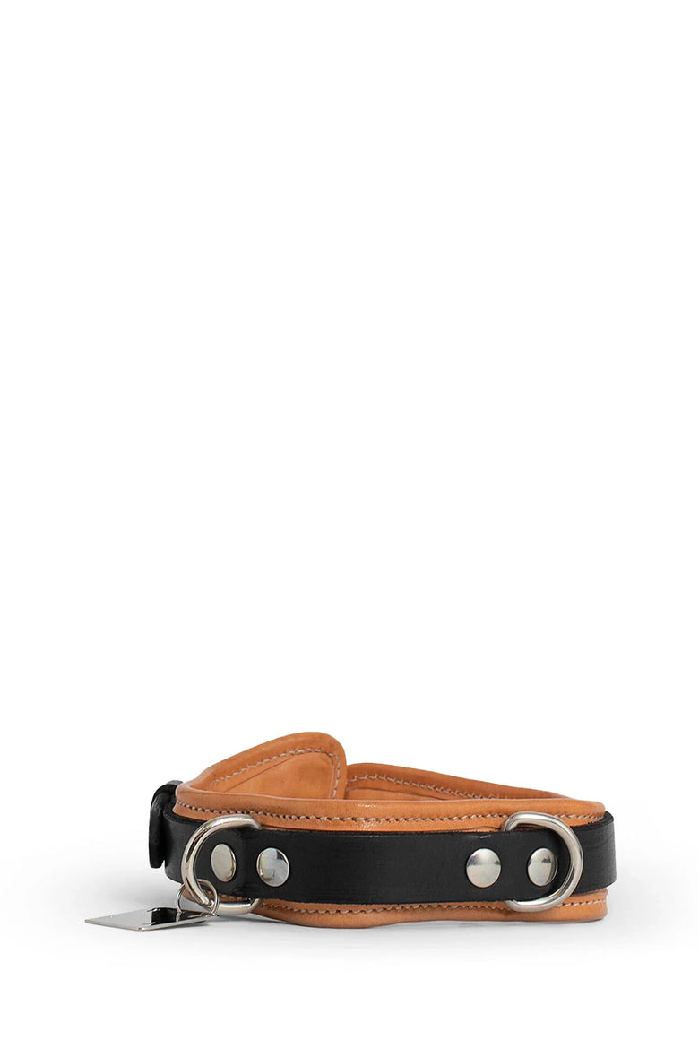 GUIDI Leather Dog Collar unisex