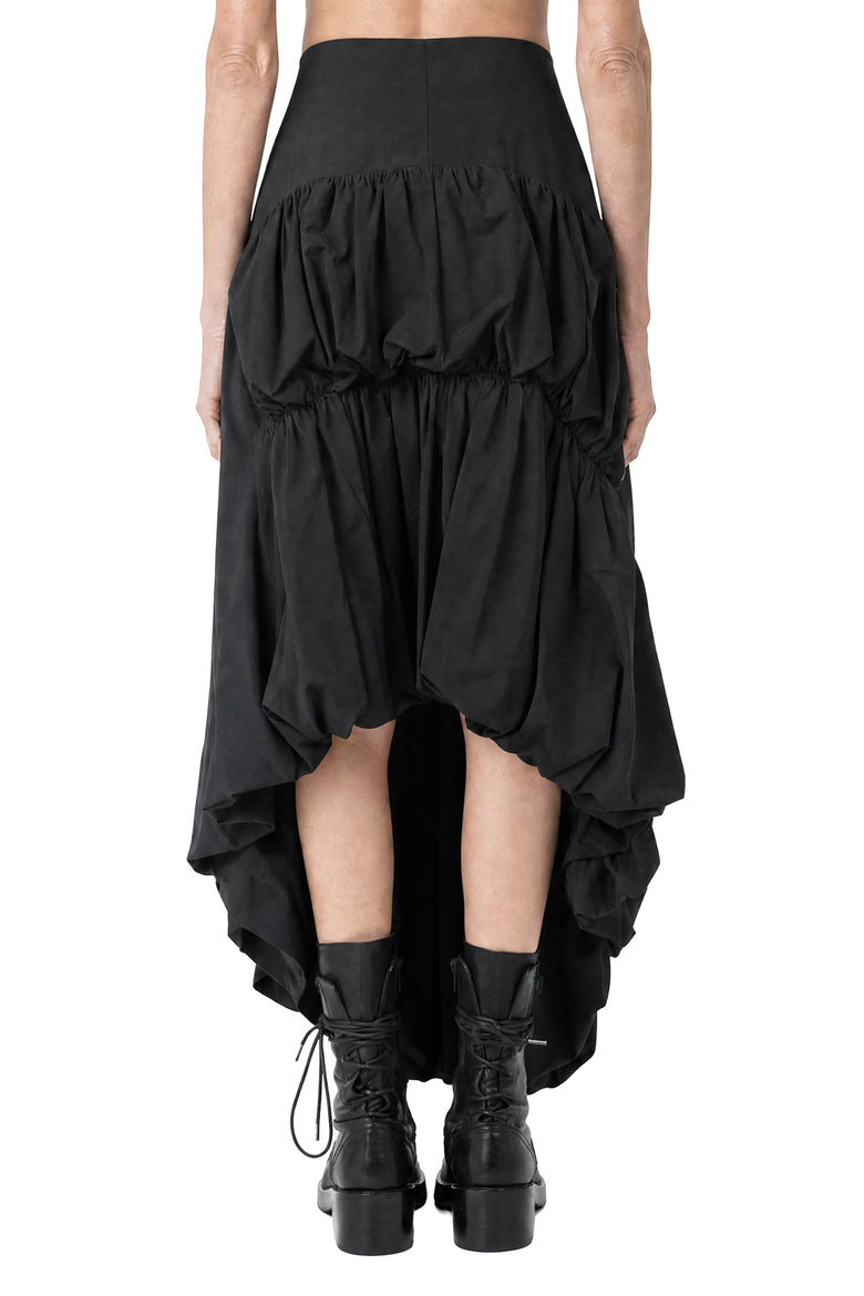 COMME DES GARCONS Draped Wool Skirt woman