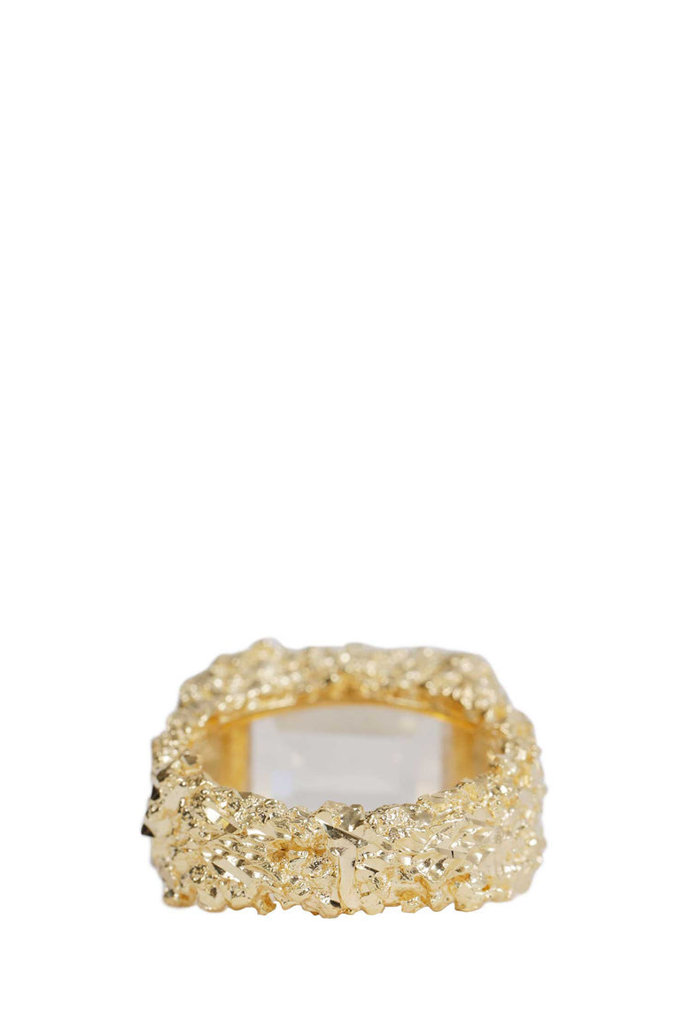 VENEDA CARTER Rectangle Crystal Ring woman