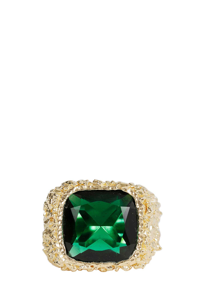 VENEDA CARTER Large Square Emerald Ring woman
